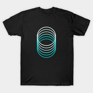 Green Circles Design T-Shirt